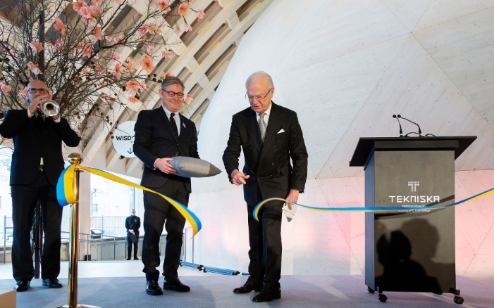 Inauguration solennelle du Wisdome Stockholm par le roi de Suède